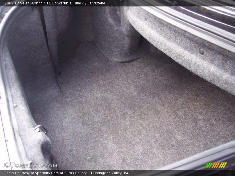 Black / Sandstone 2002 Chrysler Sebring GTC Convertible