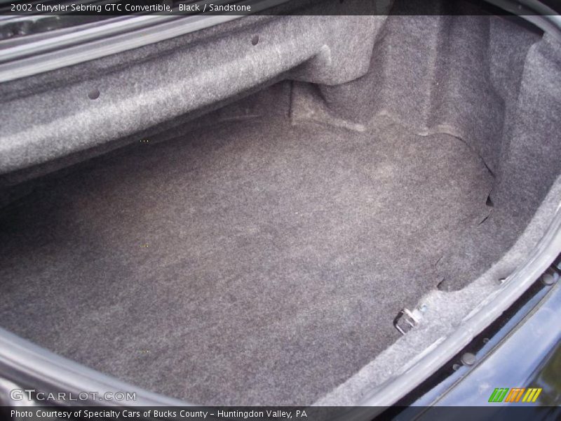 Black / Sandstone 2002 Chrysler Sebring GTC Convertible