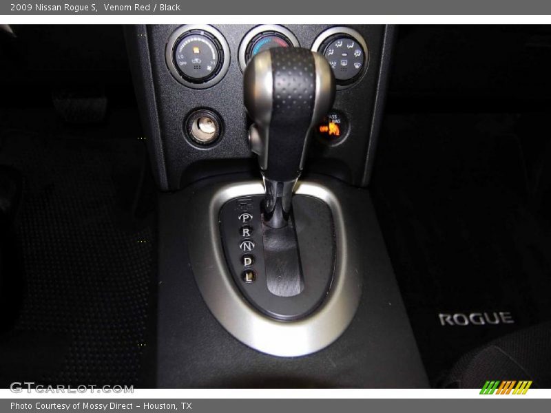 Venom Red / Black 2009 Nissan Rogue S