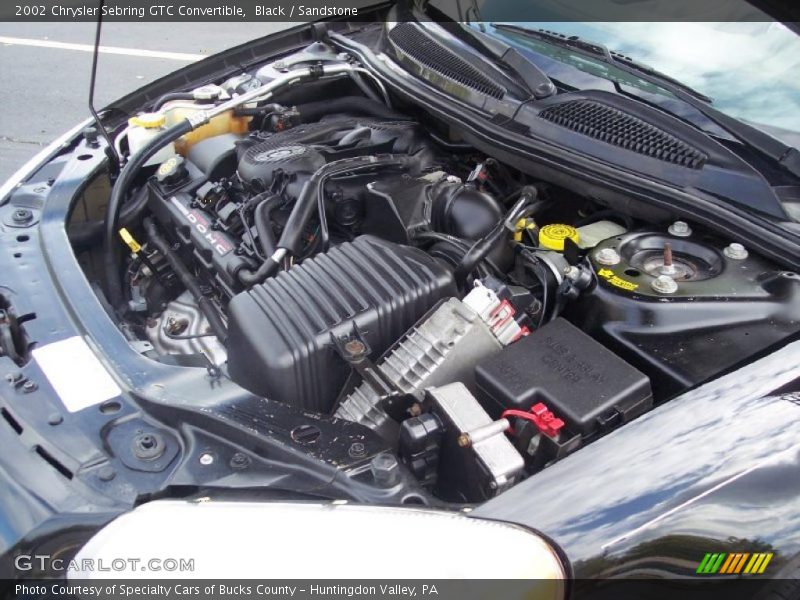 Black / Sandstone 2002 Chrysler Sebring GTC Convertible
