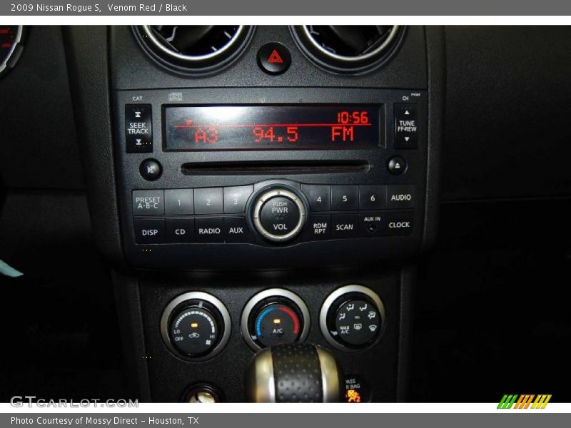 Venom Red / Black 2009 Nissan Rogue S