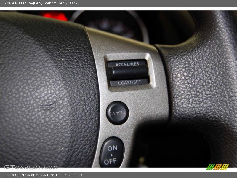 Venom Red / Black 2009 Nissan Rogue S