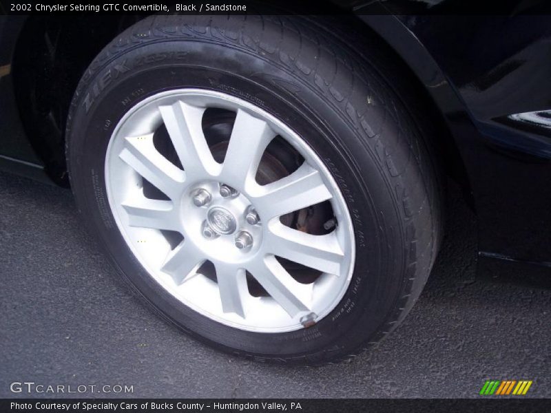 Black / Sandstone 2002 Chrysler Sebring GTC Convertible
