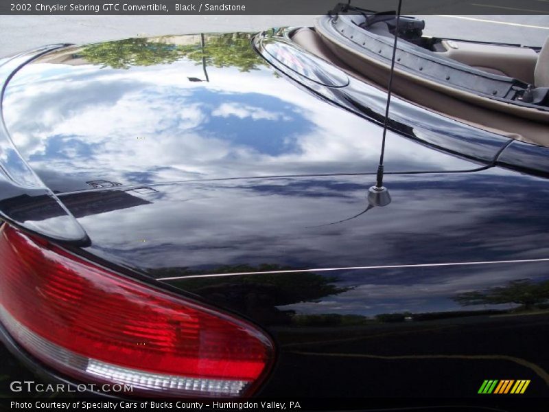 Black / Sandstone 2002 Chrysler Sebring GTC Convertible