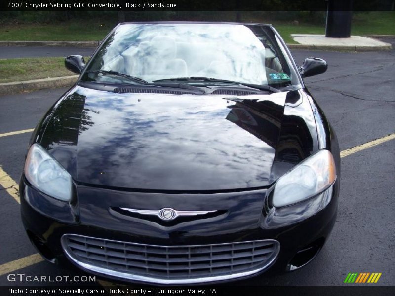 Black / Sandstone 2002 Chrysler Sebring GTC Convertible