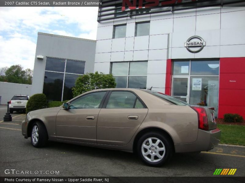 Radiant Bronze / Cashmere 2007 Cadillac CTS Sedan