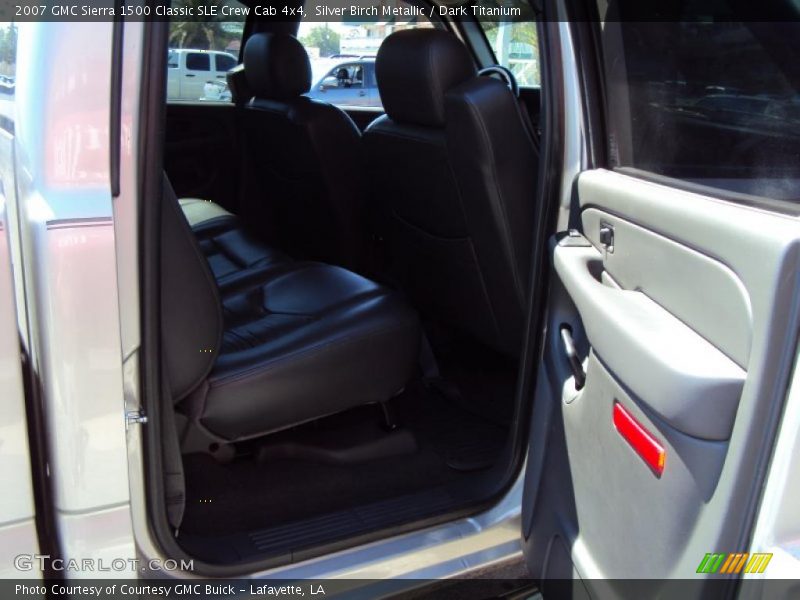 Silver Birch Metallic / Dark Titanium 2007 GMC Sierra 1500 Classic SLE Crew Cab 4x4