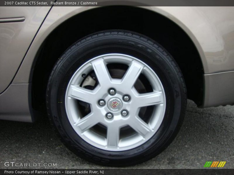 Radiant Bronze / Cashmere 2007 Cadillac CTS Sedan