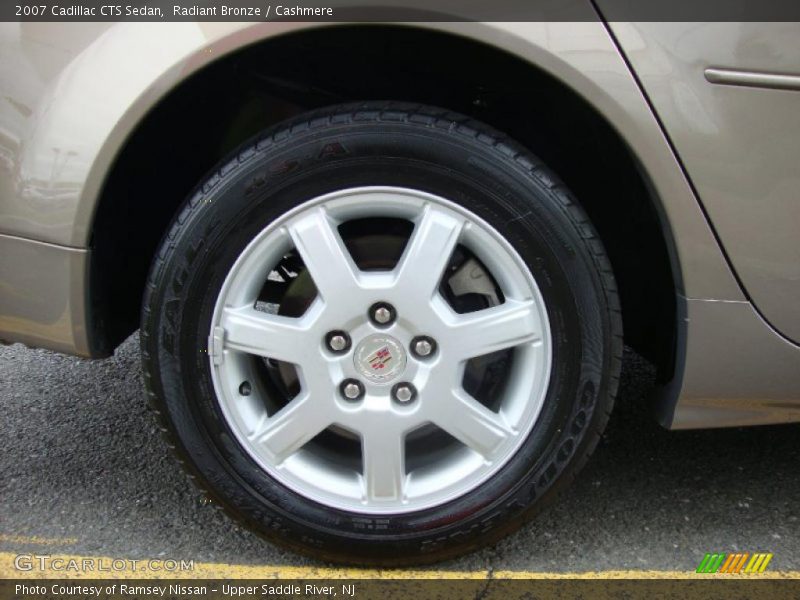 Radiant Bronze / Cashmere 2007 Cadillac CTS Sedan