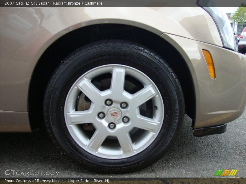 Radiant Bronze / Cashmere 2007 Cadillac CTS Sedan
