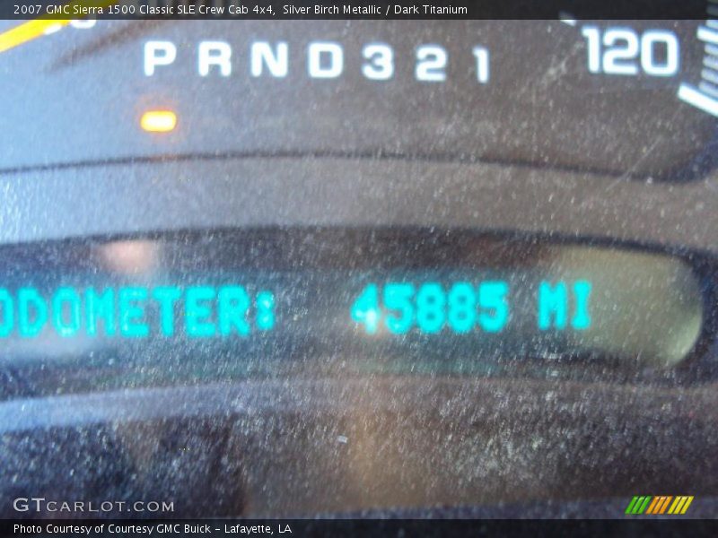 Silver Birch Metallic / Dark Titanium 2007 GMC Sierra 1500 Classic SLE Crew Cab 4x4