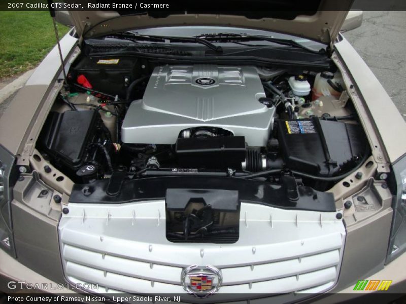 Radiant Bronze / Cashmere 2007 Cadillac CTS Sedan