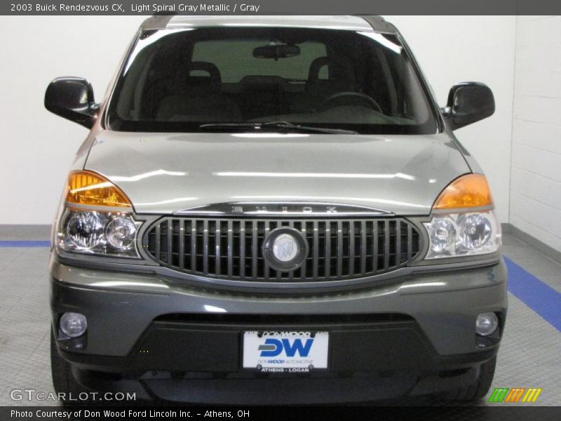 Light Spiral Gray Metallic / Gray 2003 Buick Rendezvous CX