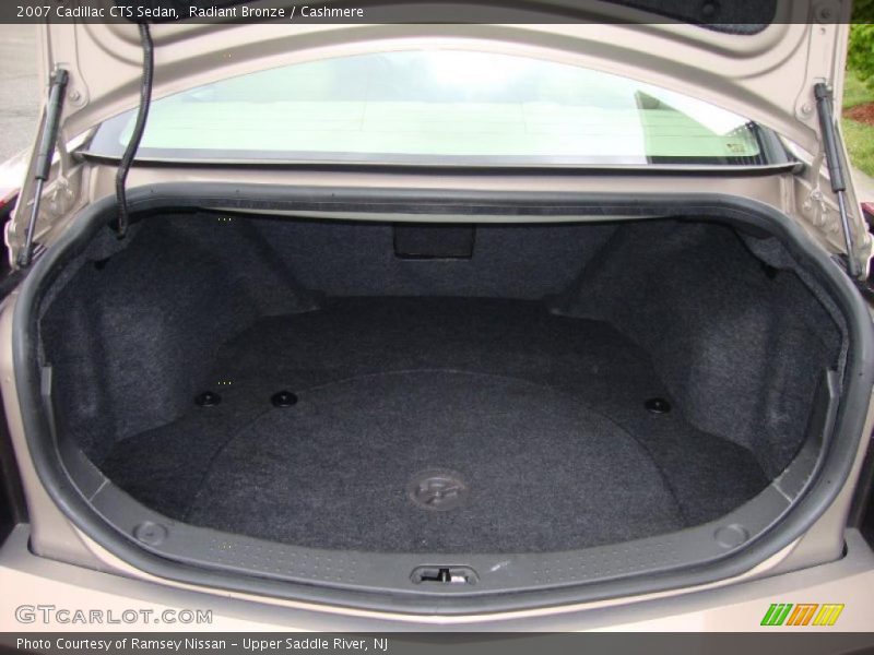 Radiant Bronze / Cashmere 2007 Cadillac CTS Sedan