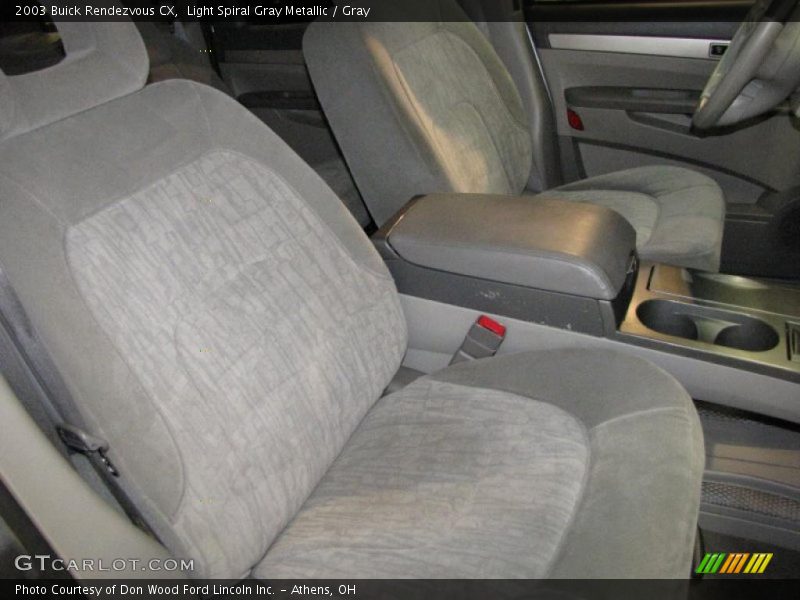 Light Spiral Gray Metallic / Gray 2003 Buick Rendezvous CX