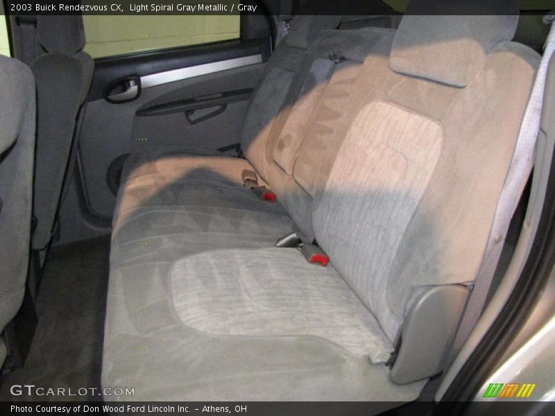Light Spiral Gray Metallic / Gray 2003 Buick Rendezvous CX