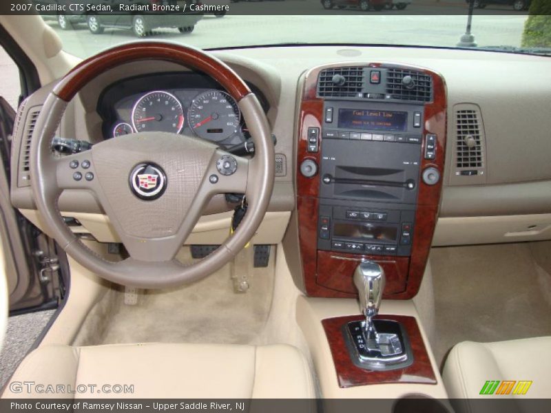 Radiant Bronze / Cashmere 2007 Cadillac CTS Sedan