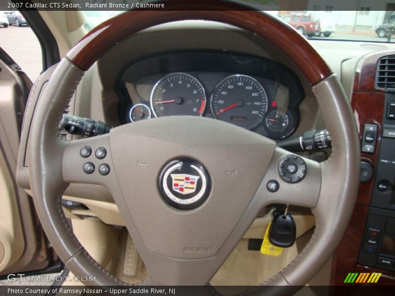 Radiant Bronze / Cashmere 2007 Cadillac CTS Sedan