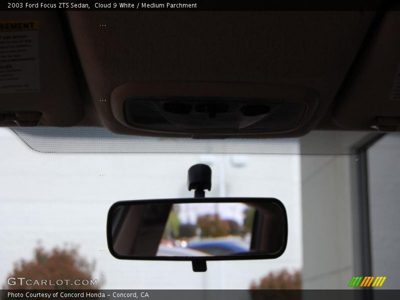 Cloud 9 White / Medium Parchment 2003 Ford Focus ZTS Sedan