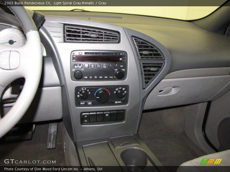 Light Spiral Gray Metallic / Gray 2003 Buick Rendezvous CX