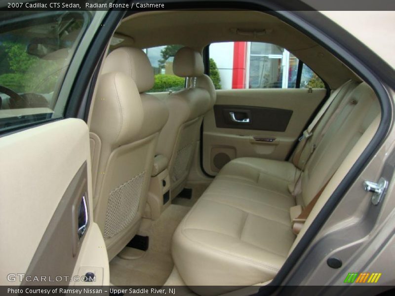 Radiant Bronze / Cashmere 2007 Cadillac CTS Sedan