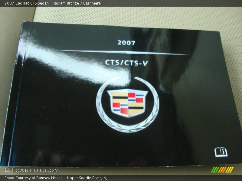 Radiant Bronze / Cashmere 2007 Cadillac CTS Sedan