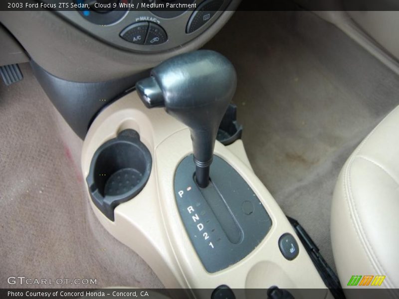Cloud 9 White / Medium Parchment 2003 Ford Focus ZTS Sedan