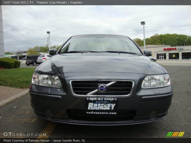 Titanium Gray Metallic / Graphite 2007 Volvo S60 2.5T