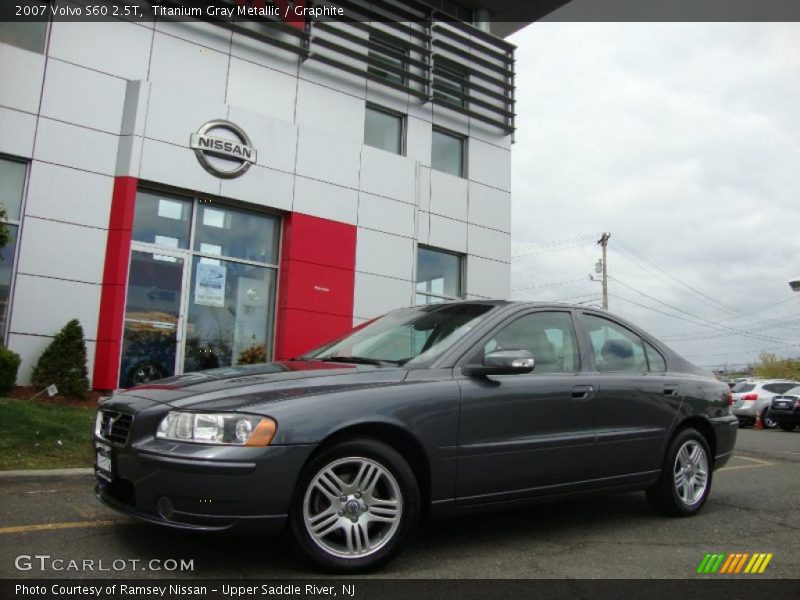 Titanium Gray Metallic / Graphite 2007 Volvo S60 2.5T