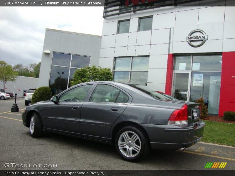 Titanium Gray Metallic / Graphite 2007 Volvo S60 2.5T