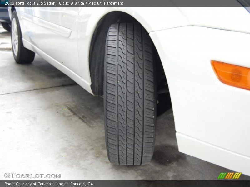 Cloud 9 White / Medium Parchment 2003 Ford Focus ZTS Sedan
