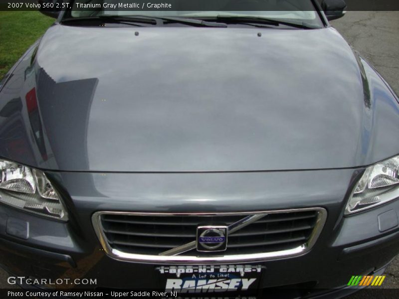 Titanium Gray Metallic / Graphite 2007 Volvo S60 2.5T