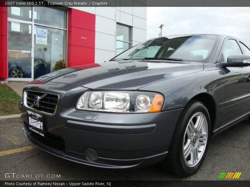 Titanium Gray Metallic / Graphite 2007 Volvo S60 2.5T