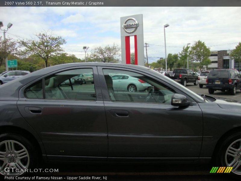 Titanium Gray Metallic / Graphite 2007 Volvo S60 2.5T
