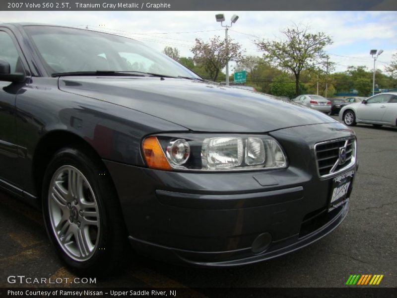 Titanium Gray Metallic / Graphite 2007 Volvo S60 2.5T