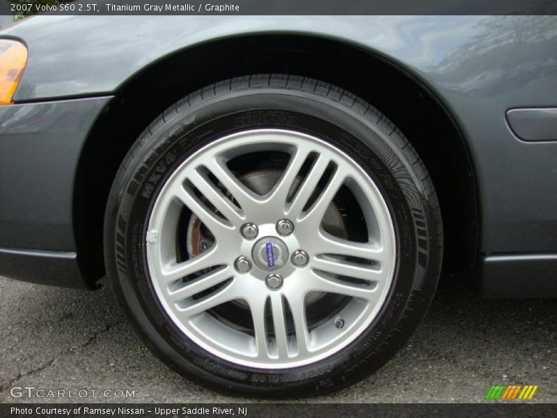 Titanium Gray Metallic / Graphite 2007 Volvo S60 2.5T