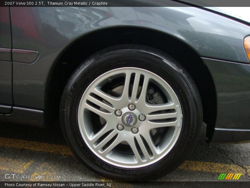 Titanium Gray Metallic / Graphite 2007 Volvo S60 2.5T