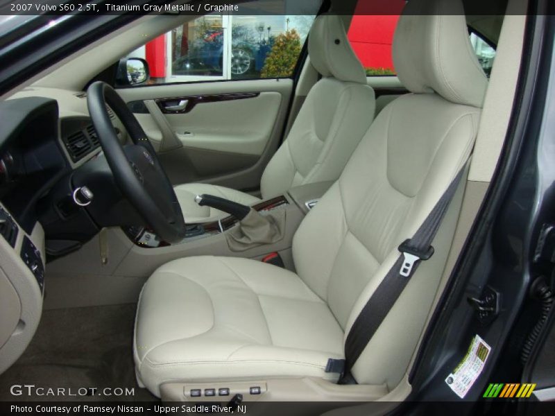 Titanium Gray Metallic / Graphite 2007 Volvo S60 2.5T
