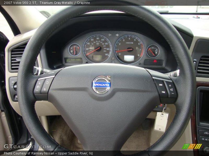 Titanium Gray Metallic / Graphite 2007 Volvo S60 2.5T