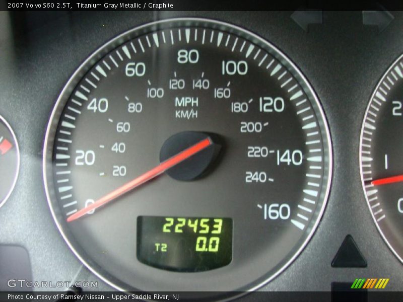 Titanium Gray Metallic / Graphite 2007 Volvo S60 2.5T