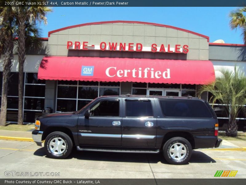 Carbon Metallic / Pewter/Dark Pewter 2005 GMC Yukon XL SLT 4x4