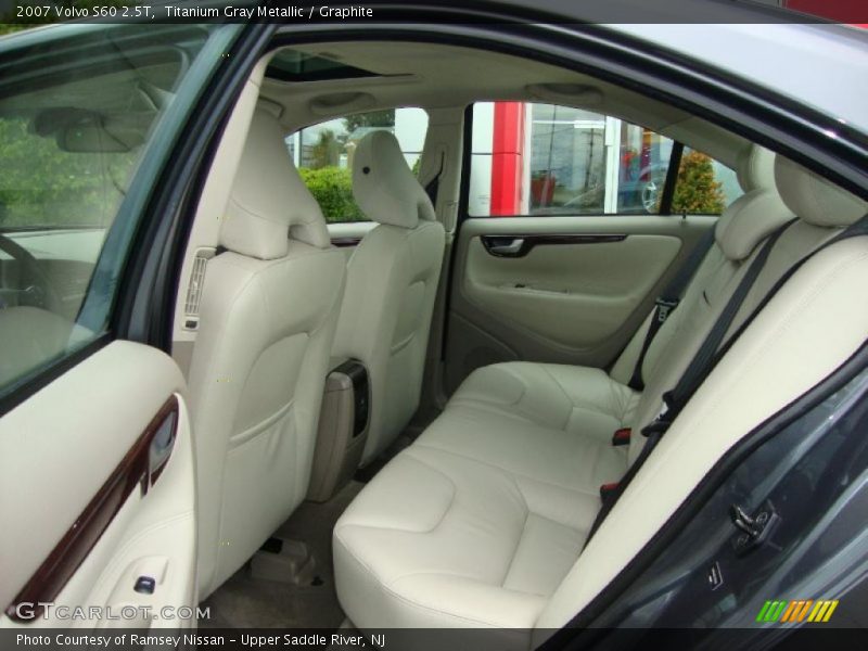 Titanium Gray Metallic / Graphite 2007 Volvo S60 2.5T