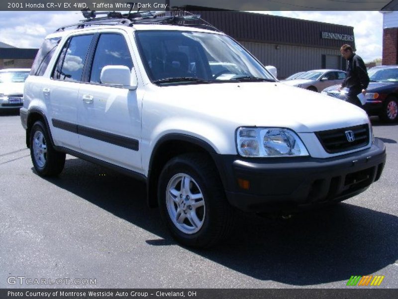 Taffeta White / Dark Gray 2001 Honda CR-V EX 4WD