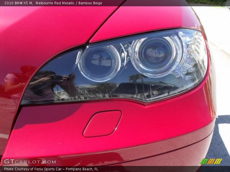 Melbourne Red Metallic / Bamboo Beige 2010 BMW X5 M