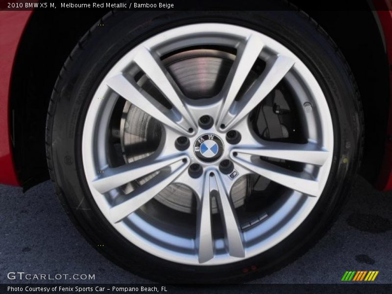 Melbourne Red Metallic / Bamboo Beige 2010 BMW X5 M