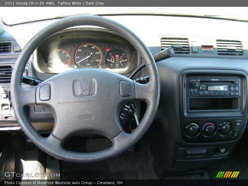 Taffeta White / Dark Gray 2001 Honda CR-V EX 4WD