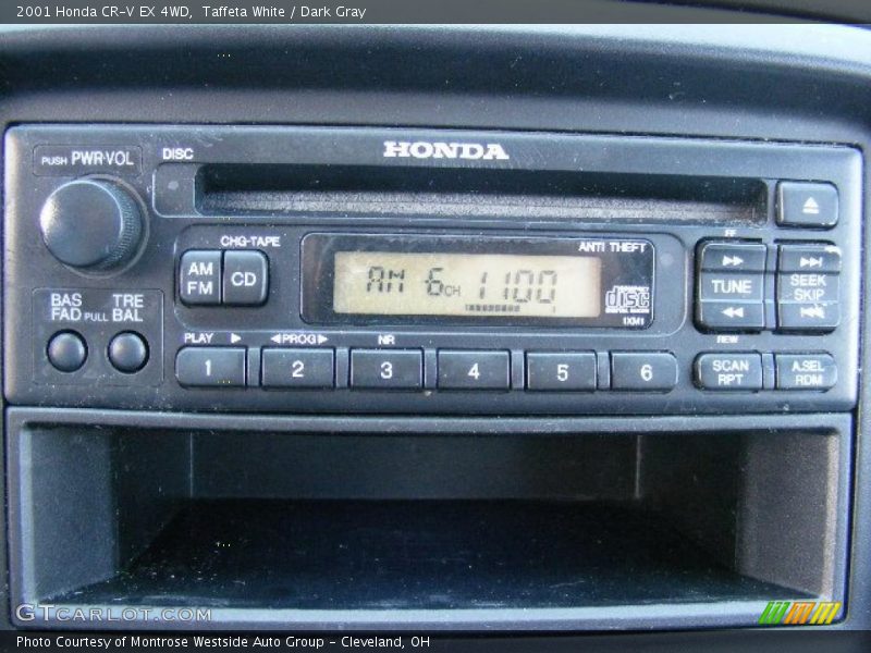 Taffeta White / Dark Gray 2001 Honda CR-V EX 4WD