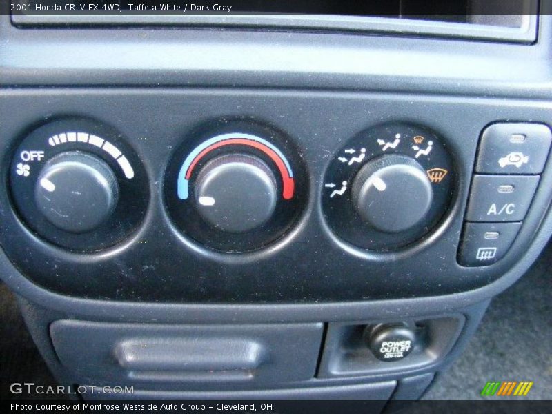 Taffeta White / Dark Gray 2001 Honda CR-V EX 4WD
