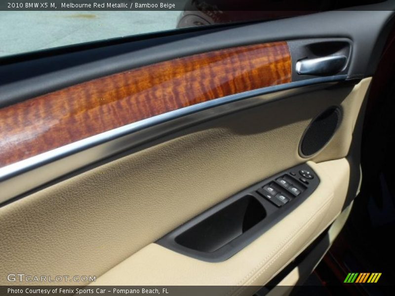 Melbourne Red Metallic / Bamboo Beige 2010 BMW X5 M