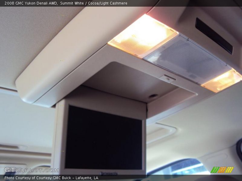 Summit White / Cocoa/Light Cashmere 2008 GMC Yukon Denali AWD